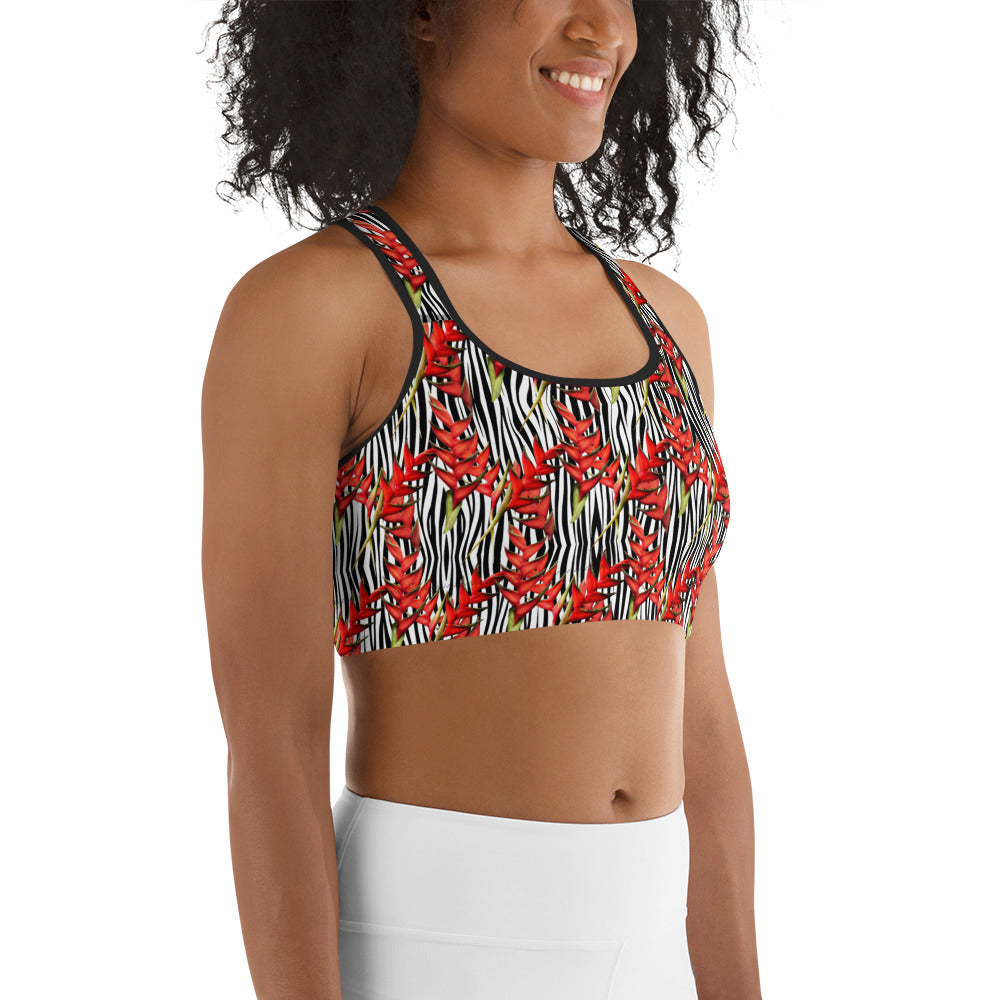 Sports bra crop top