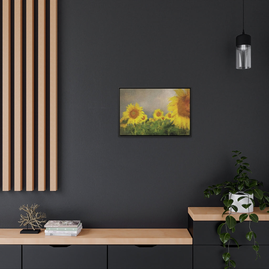Canvas (box frame) - Sunflowers