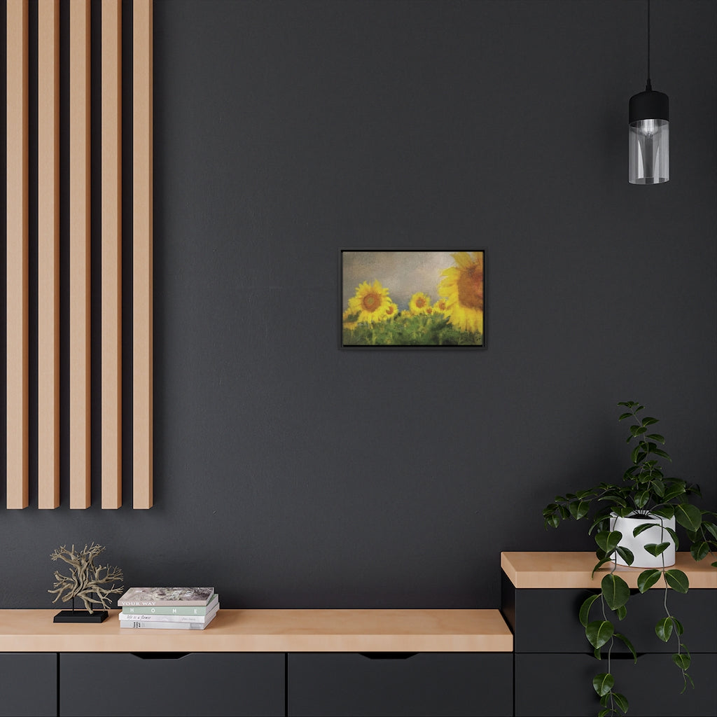 Canvas (box frame) - Sunflowers