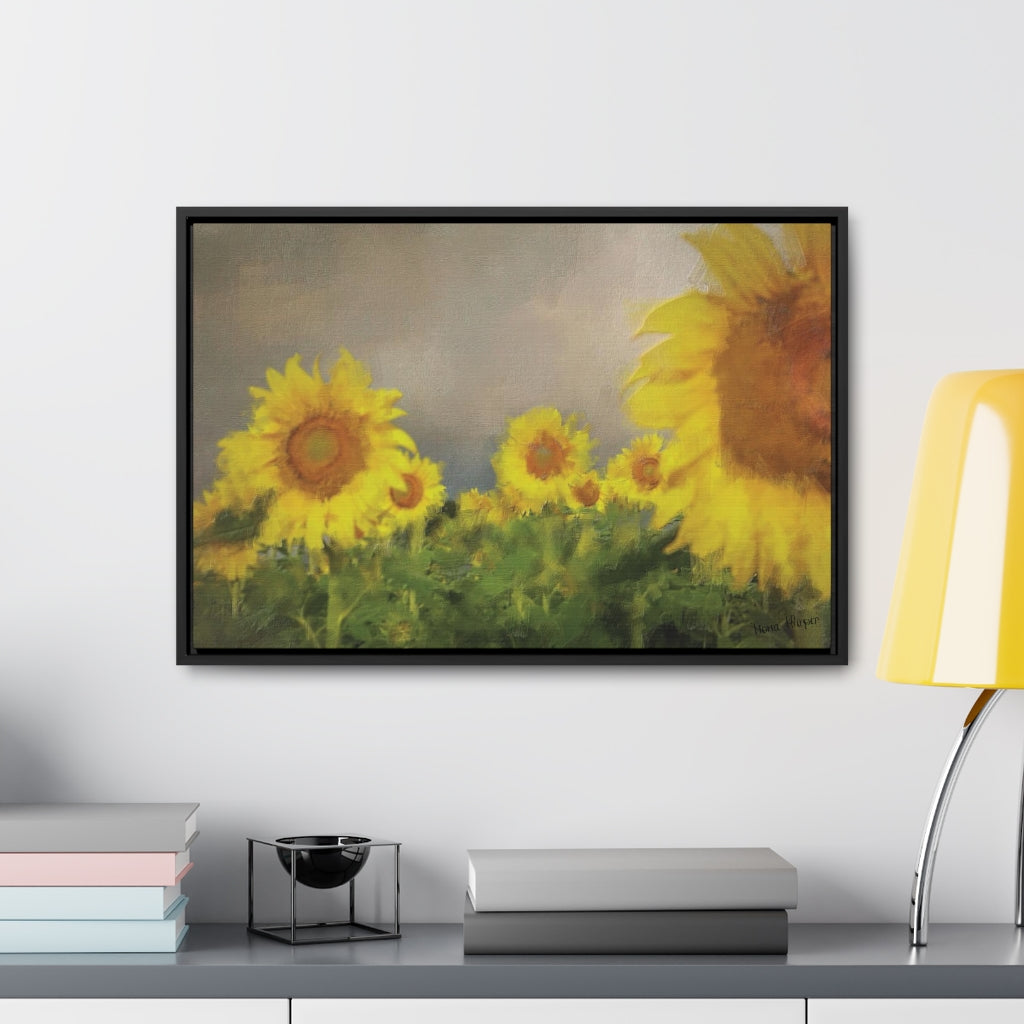 Canvas (box frame) - Sunflowers