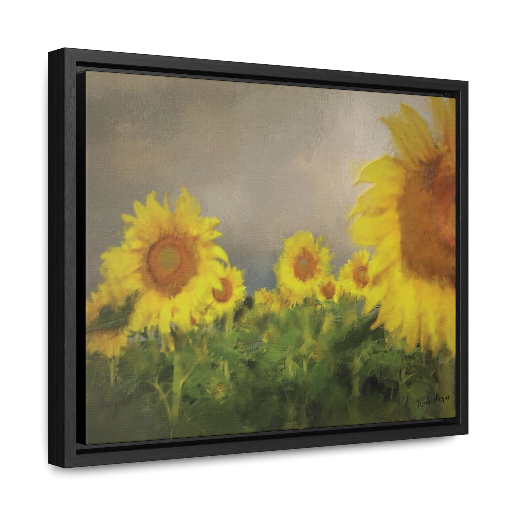 Canvas (box frame) - Sunflowers