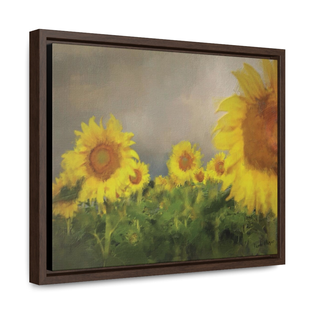 Canvas (box frame) - Sunflowers