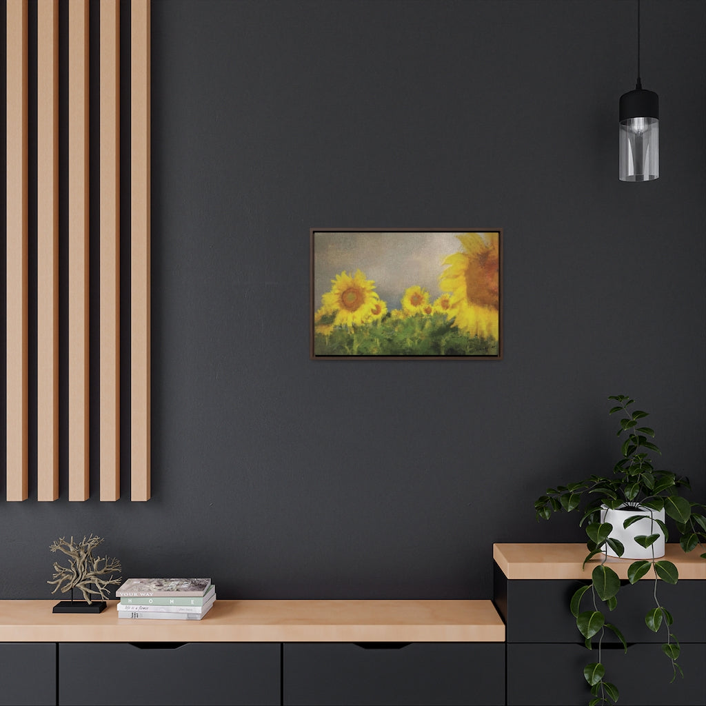 Canvas (box frame) - Sunflowers