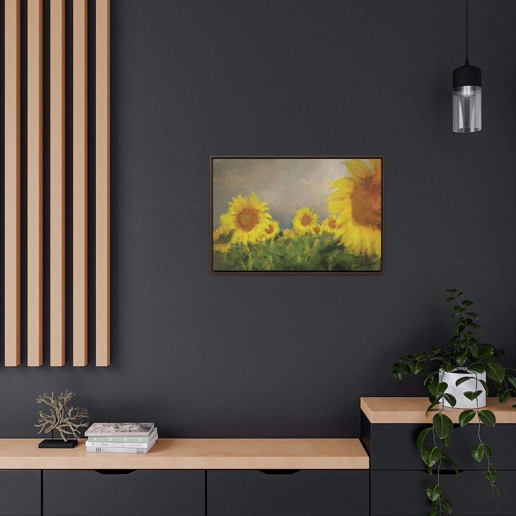 Canvas (box frame) - Sunflowers
