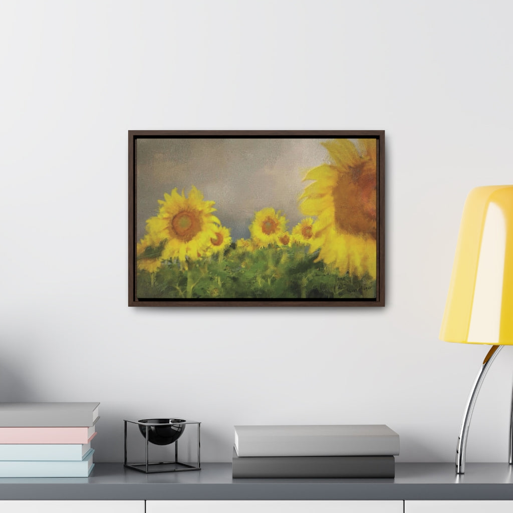 Canvas (box frame) - Sunflowers