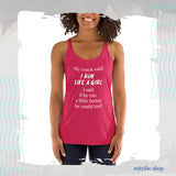 Run like a girl Women's Racerback Singlet