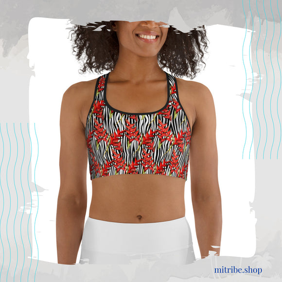 Sports bra crop top