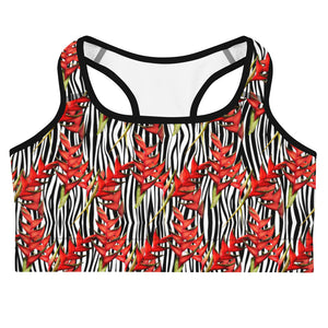 Sports bra crop top