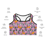 Sports bra crop top