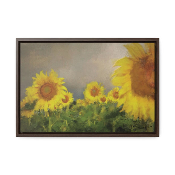 Canvas (box frame) - Sunflowers