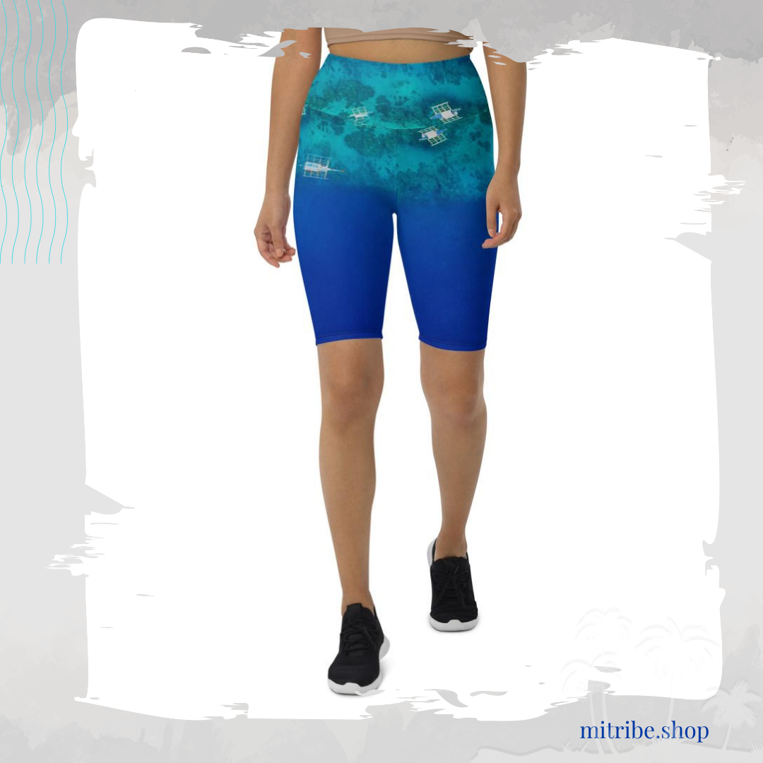 Mid thigh top running shorts