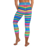 Leggings, activewear tights & yoga pants in colourful stripes