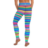 Leggings, activewear tights & yoga pants in colourful stripes