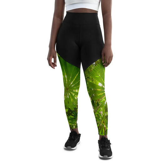 Leggings with compression